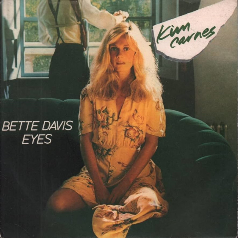 Pochette du 45 tours Bette Davis eyes par Kim Carnes.