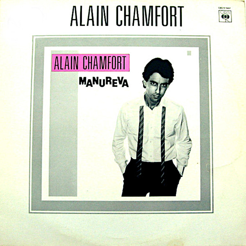 Pochette du 45 t Manureva par Alain Chamfort